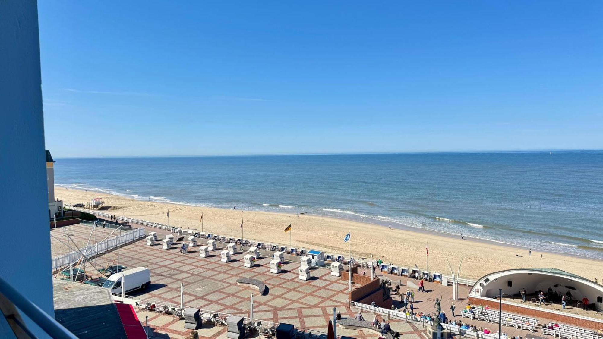 1-78, Seeseite, Haus Metropol, 4 Etage Westerland Exterior photo